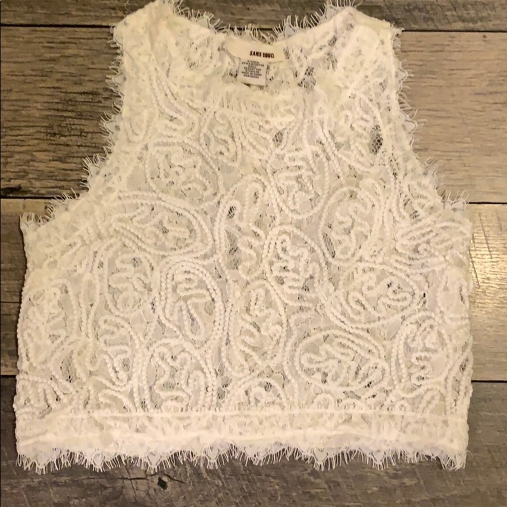 Lace Crop Top